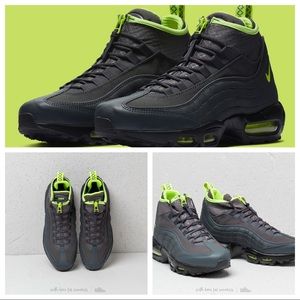 Nike AirMax Sneakerboot Anthracite Volt